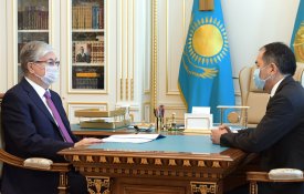 Мемлекет басшысы Алматы қаласының әкімі Бақытжан Сағынтаевты қабылдады