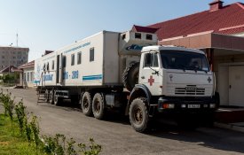 Шалғай жатқан ауылдарға жылжымалы медициналық көліктер жіберіледі 