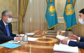 Мемлекет басшысы Экология, геология және табиғи ресурстар министрі Мағзұм Мырзағалиевті қабылдады