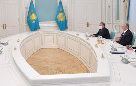 Глава государства принял министра иностранных дел и внешней торговли Венгрии Петера Сийарто