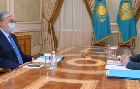 Касым-Жомарт Токаев принял министра обороны Нурлана Ермекбаева