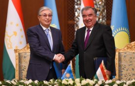 Қазақстан Республикасының Президенті Қасым-Жомарт Тоқаев пен Тәжікстан Республикасының Президенті Эмомали Рахмонның БІРЛЕСКЕН МӘЛІМДЕМЕСІ
