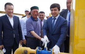 Туркестан: В два населенных пункта Байдибекского района подали газ