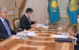 Мемлекет басшысы «Самұрық-Қазына» АҚ басқарма төрағасы Алмасадам Сәтқалиевті қабылдады