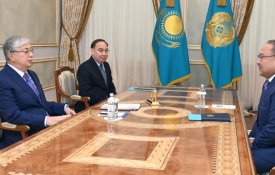 Мемлекет басшысы Қазақстанның БҰҰ жанындағы жаңадан тағайындалған Тұрақты өкілі Ақан Рахметуллинді қабылдады