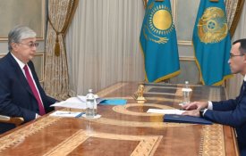 Мемлекет басшысы Парламент Сенатының Төрағасы Мәулен Әшімбаевты қабылдады