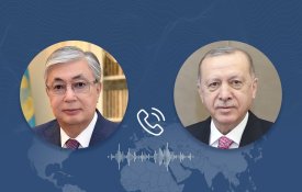 Қасым-Жомарт Тоқаев Түркия Президенті Режеп Тайип Ердоғанмен телефон арқылы сөйлесті