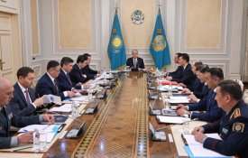 Мемлекет басшысы Қауіпсіздік Кеңесінің кезекті отырысын өткізді
