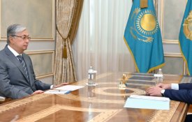 Глава государства принял Премьер-министра Алихана Смаилова