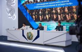 Қазақстанда әскери міндеттілермен әскери жиын өткізу