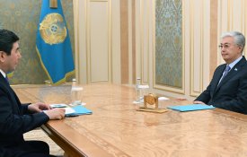 Мемлекет басшысы Мәжіліс Төрағасы Ерлан Қошановты қабылдады