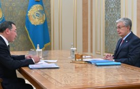 Мемлекет басшысы Алматы облысының әкімі Марат Сұлтанғазиевті қабылдады