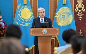 Глава государства Касым-Жомарт Токаев выступил на церемонии награждения работников культуры и искусства