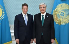 Глава государства принял исполнительного сопредседателя совета директоров Ivanhoe Mines Ltd. Роберта Фридланда