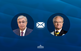 Мемлекет басшысы Швеция Короліне құттықтау жеделхатын жолдады