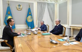 Президент Касым-Жомарт Токаев принял Председателя Коллегии Евразийской экономической комиссии Бакытжана Сагинтаева