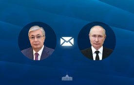 Глава государства направил поздравительную телеграмму Президенту Российской Федерации