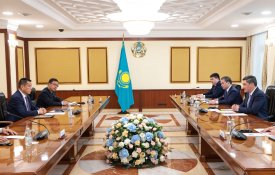 Олжас Бектенов Shandong Energy Group Co. басшысы Ли Вэймен 1,5 мың жұмыс орнын ашуға мүмкіндік беретін көмір химия зауытын салу мәселесін талқылады