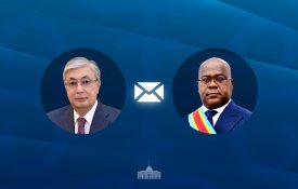 Глава государства направил поздравительную телеграмму Президенту Демократической Республики Конго