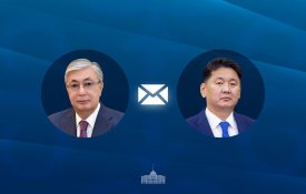 Қасым-Жомарт Тоқаев Моңғолия Президенті Ухнаагийн Хурэлсухті Наадам мерекесімен құттықтады