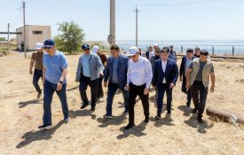 Олжас Бектенов ознакомился с состоянием водохозяйственной инфраструктуры Туркестанской области и поручил принять меры по обеспечению стабильного водоснабжения