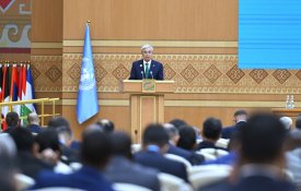 Глава государства выступил на Третьей конференции Организации Объединенных Наций по развивающимся странам, не имеющим выхода к морю