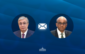 Глава государства направил поздравительную телеграмму Президенту Сингапура