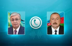 Глава государства Касым-Жомарт Токаев провел телефонный разговор с Президентом Азербайджана