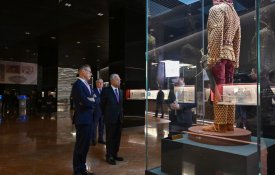 Қасым-Жомарт Тоқаев пен Александр Стубб Ұлттық музейге барды Қасым-Жомарт Тоқаев пен Александр Стубб Ұлттық музейге барды