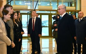 Президент побеседовал со студентами МГИМО