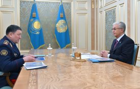 Мемлекет басшысы Ішкі істер министрі Ержан Сәденовті қабылдады