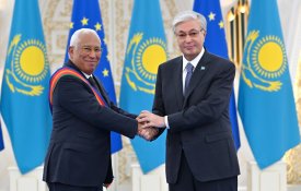 Глава государства наградил Президента Европейского Совета Антониу Кошту орденом «Достық» I степени