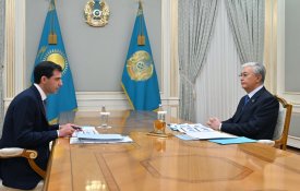 Глава государства принял председателя совета директоров Qarmet Андрея Лаврентьева