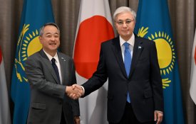 Мемлекет басшысы Sumitomo компаниясының президенті Шинго Уэноны қабылдады