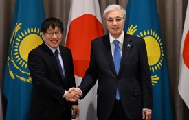 Мемлекет басшысы Жапония металл және энергетикалық қауіпсіздік жөніндегі ұйымының (JOGMEC) төрағасы Ичиро Такахаруды қабылдады