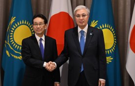 Қасым-Жомарт Тоқаев Komatsu компаниясы директорлар кеңесінің төрағасы Хироюки Огаваны қабылдады