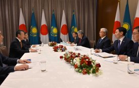 Қасым-Жомарт Тоқаев Hitachi Construction Machinery компаниясының президенті Масафуми Сэнзакиді қабылдады