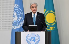 Президент Казахстана выступил с лекцией в Университете ООН