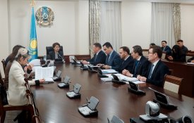 В Правительстве рассмотрели вопросы развития социальной сферы Костанайской области