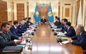 Президент азаматтардың құқығын қорғау және қоғамдық тәртіпті сақтау мәселелері бойынша жиын өткізді