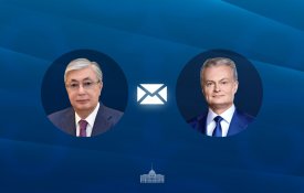 Мемлекет басшысы Литва Президентіне құттықтау жеделхатын жолдады