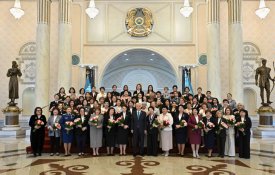 Мемлекет басшысы Халықаралық әйелдер күніне арналған салтанатты іс-шарада сөз сөйледі