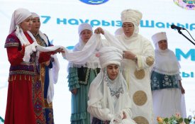 В Туркестане прошла республиканская акция «Ақ орамал»