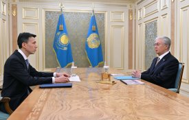 Глава государства принял председателя правления АО «НАК «Казатомпром» Меиржана Юсупова