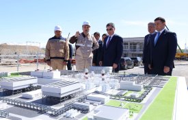 Премьер-министр проверил реализацию поручений Президента по строительству электростанции в Туркестанской области