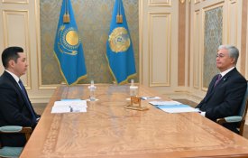 Глава государства принял управляющего Международным финансовым центром «Астана» Рената Бектурова