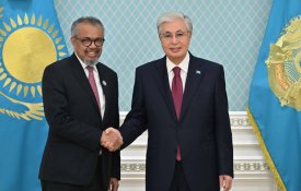 Президент Касым-Жомарт Токаев провел встречу с Генеральным директором ВОЗ Тедросом Адханомом Гебрейесусом