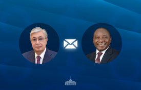 Глава государства направил телеграмму поздравления Президенту Южно-Африканской Республики