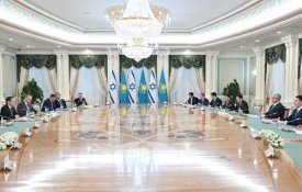 Қазақстан мен Израиль президенттері кеңейтілген құрамда келіссөз өткізді