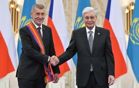 Касым-Жомарт Токаев наградил  Андрея Бабиша орденом «Достық» І степени